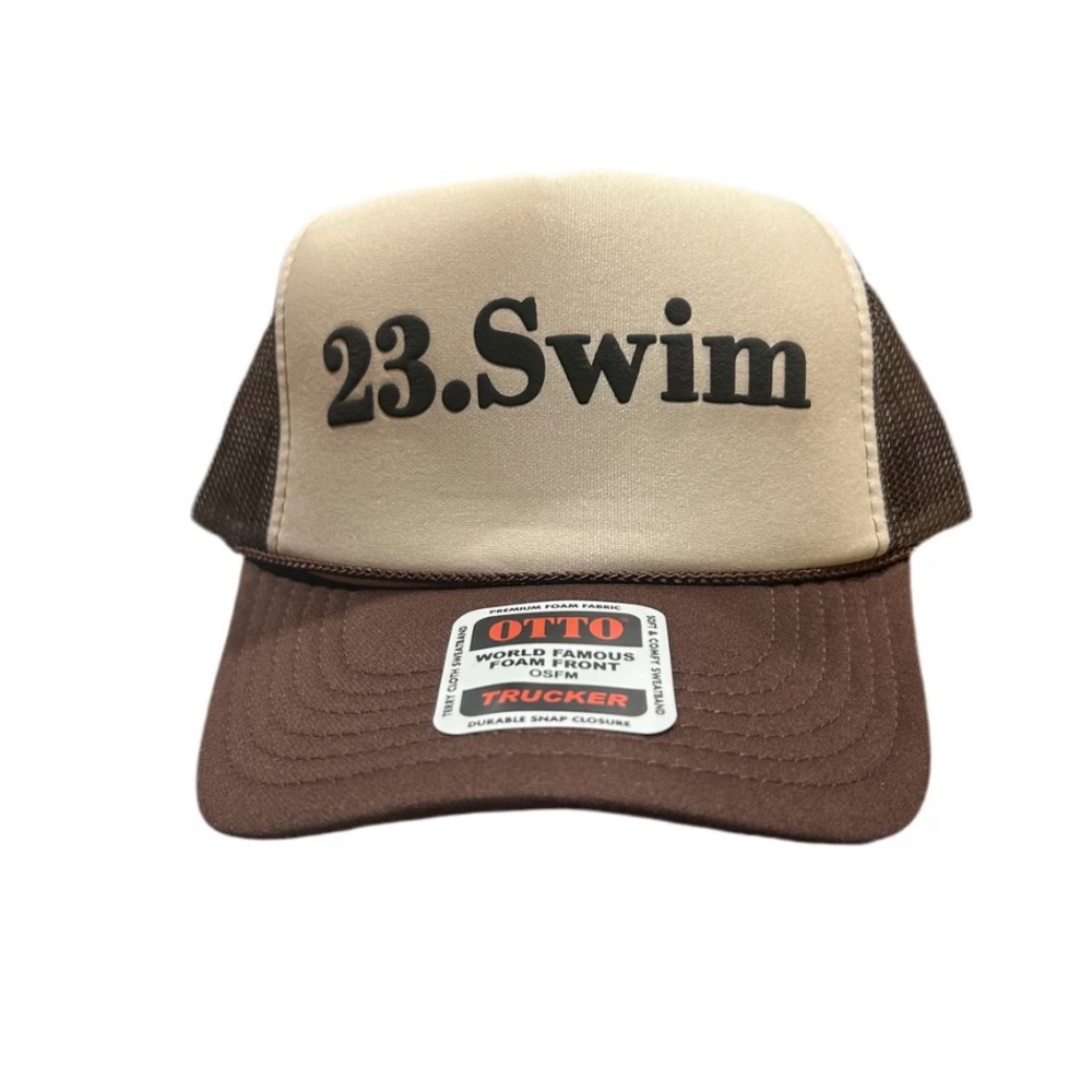 23.Swim trucker hat